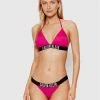 Αγορά 😉 Calvin Klein Swimwear Γυναίκες Μπικίνι κάτω μέρος KW0KW01727 Ροζ 💯