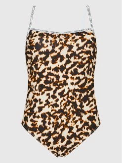 Τοπ 10 🥰 Calvin Klein Swimwear Γυναίκες Ολόσωμα Μαγιό Μαγιό KW0KW01647 Καφέ 😍 -Εκπτώσεις μαγιό Calvin Klein unnamed file 815