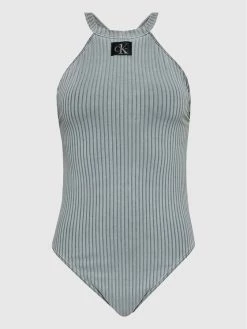 Τοπ 10 ✨ Calvin Klein Swimwear Γυναίκες Ολόσωμα Μαγιό Μαγιό KW0KW01641 Γκρι ✔️ -Εκπτώσεις μαγιό Calvin Klein unnamed file 840