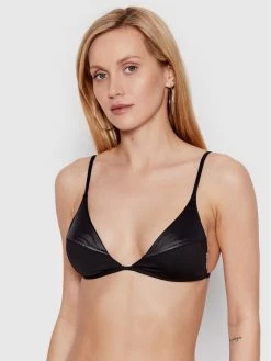 Συμφωνίες 🔥 Calvin Klein Swimwear Γυναίκες Μπικίνι πάνω μέρος KW0KW01606 Μαύρο 😉