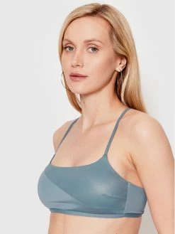 Συμφωνίες 🔔 Calvin Klein Swimwear Γυναίκες Μπικίνι πάνω μέρος Core Essentials KW0KW01605 Μπλε 👍 -Εκπτώσεις μαγιό Calvin Klein unnamed file 856