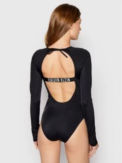 Νέος 🔥 Calvin Klein Swimwear Γυναίκες Ολόσωμα Μαγιό Μαγιό Rash Guard KW0KW01596 Μαύρο 🧨 -Εκπτώσεις μαγιό Calvin Klein unnamed file 867