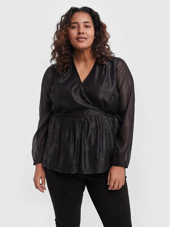 Best Pirce 😉 Vero Moda Curve Γυναίκες Μπλουζάκια Μπλουζάκι Lisa 10256711 Μαύρο Regular Fit 🥰 1 Best Pirce 😉 Vero Moda Curve Γυναίκες Μπλουζάκια Μπλουζάκι Lisa 10256711 Μαύρο Regular Fit 🥰