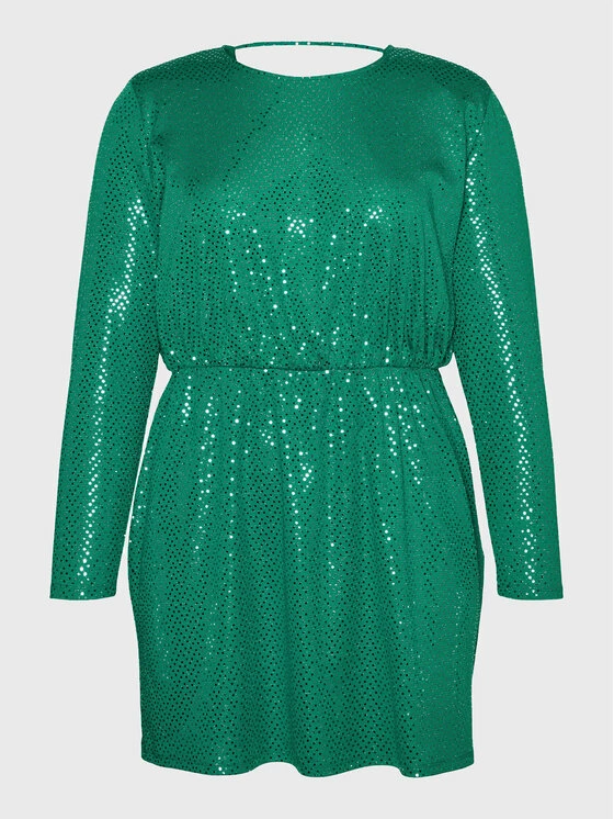 Νέος 🤩 Vero Moda Curve Γυναίκες Κοκτέιλ Φορέματα Φόρεμα κοκτέιλ Kalla 1027822 Πράσινο Regular Fit 🔥 5 Νέος 🤩 Vero Moda Curve Γυναίκες Κοκτέιλ Φορέματα Φόρεμα κοκτέιλ Kalla 1027822 Πράσινο Regular Fit 🔥 - Image 5