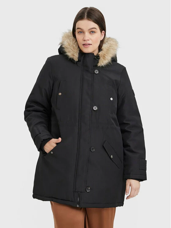 Flash Sale 🛒 Vero Moda Curve Γυναίκες Χειμωνιάτικα Μπουφάν Parka Storm 10276474 Μαύρο Regular Fit 🤩 1 Flash Sale 🛒 Vero Moda Curve Γυναίκες Χειμωνιάτικα Μπουφάν Parka Storm 10276474 Μαύρο Regular Fit 🤩