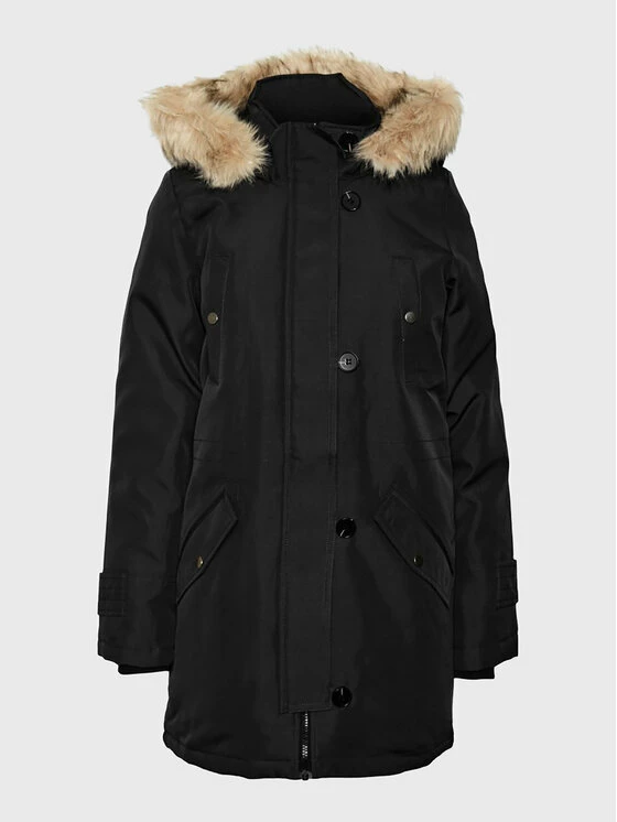 Flash Sale 🛒 Vero Moda Curve Γυναίκες Χειμωνιάτικα Μπουφάν Parka Storm 10276474 Μαύρο Regular Fit 🤩 5 Flash Sale 🛒 Vero Moda Curve Γυναίκες Χειμωνιάτικα Μπουφάν Parka Storm 10276474 Μαύρο Regular Fit 🤩 - Image 5