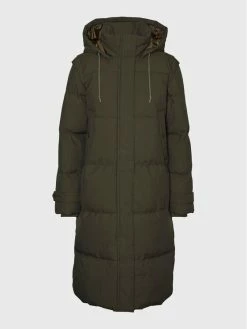 ΧΟΝΔΡΙΚΟ ΕΜΠΟΡΙΟ 🧨 Vero Moda Curve Γυναίκες Χειμωνιάτικα Μπουφάν Μπουφάν πουπουλένιο Margaret 10279568 Πράσινο Regular Fit 😉