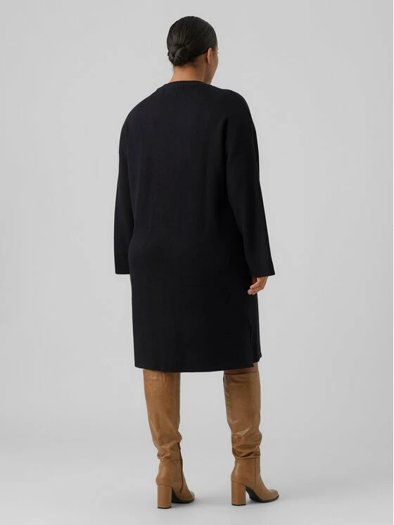 Best Pirce 🌟 Vero Moda Curve Γυναίκες Πλεκτά Φορέματα Φόρεμα υφασμάτινο Gold 10279542 Μαύρο Regular Fit 🎁 3 Best Pirce 🌟 Vero Moda Curve Γυναίκες Πλεκτά Φορέματα Φόρεμα υφασμάτινο Gold 10279542 Μαύρο Regular Fit 🎁 - Image 3