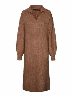 Το φθηνότερο 🥰 Vero Moda Curve Γυναίκες Πλεκτά Φορέματα Φόρεμα υφασμάτινο Filene 10279539 Καφέ Regular Fit 👏 -Εκπτώσεις μαγιό Calvin Klein unnamed file 980